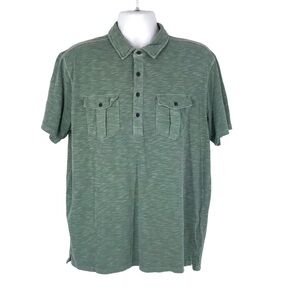 Prana Men's Montroyal Polo  Shirt Mint Green Size XL